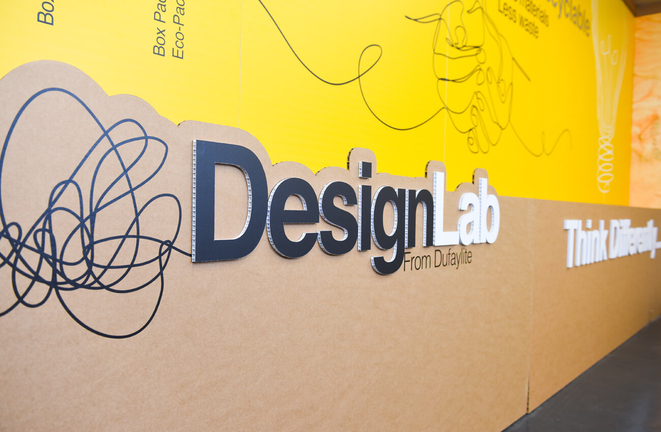 Dufaylite Design Lab wall detail