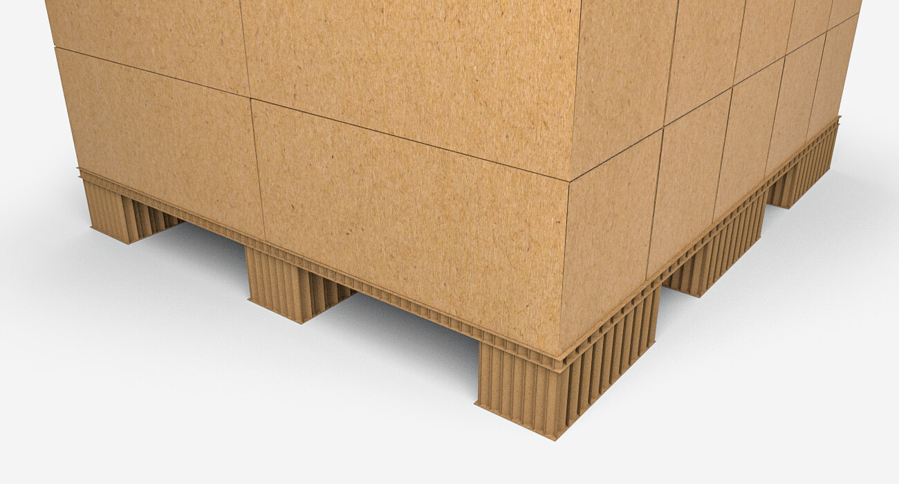 Dufaylite paper honeycomb cardboard pallets
