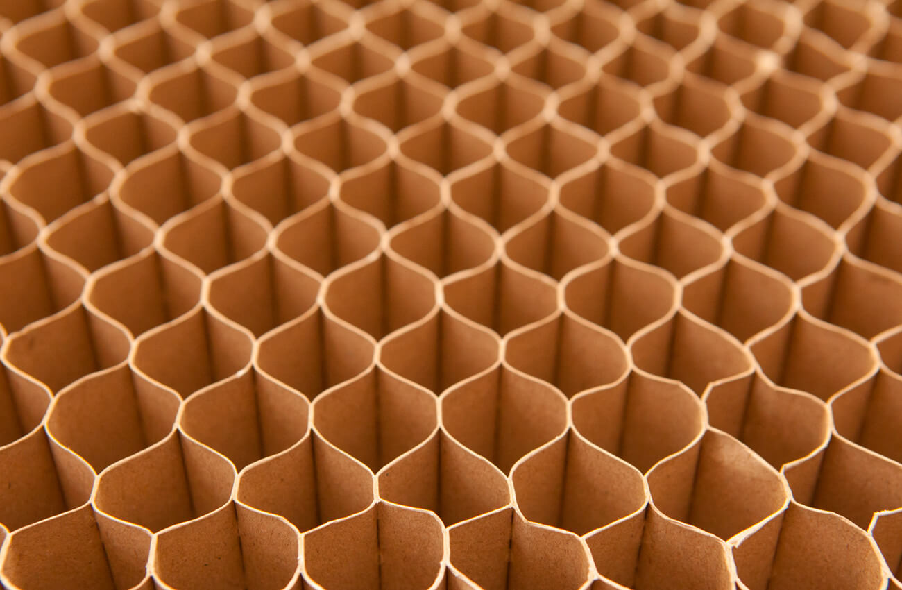 paper honeycomb detail